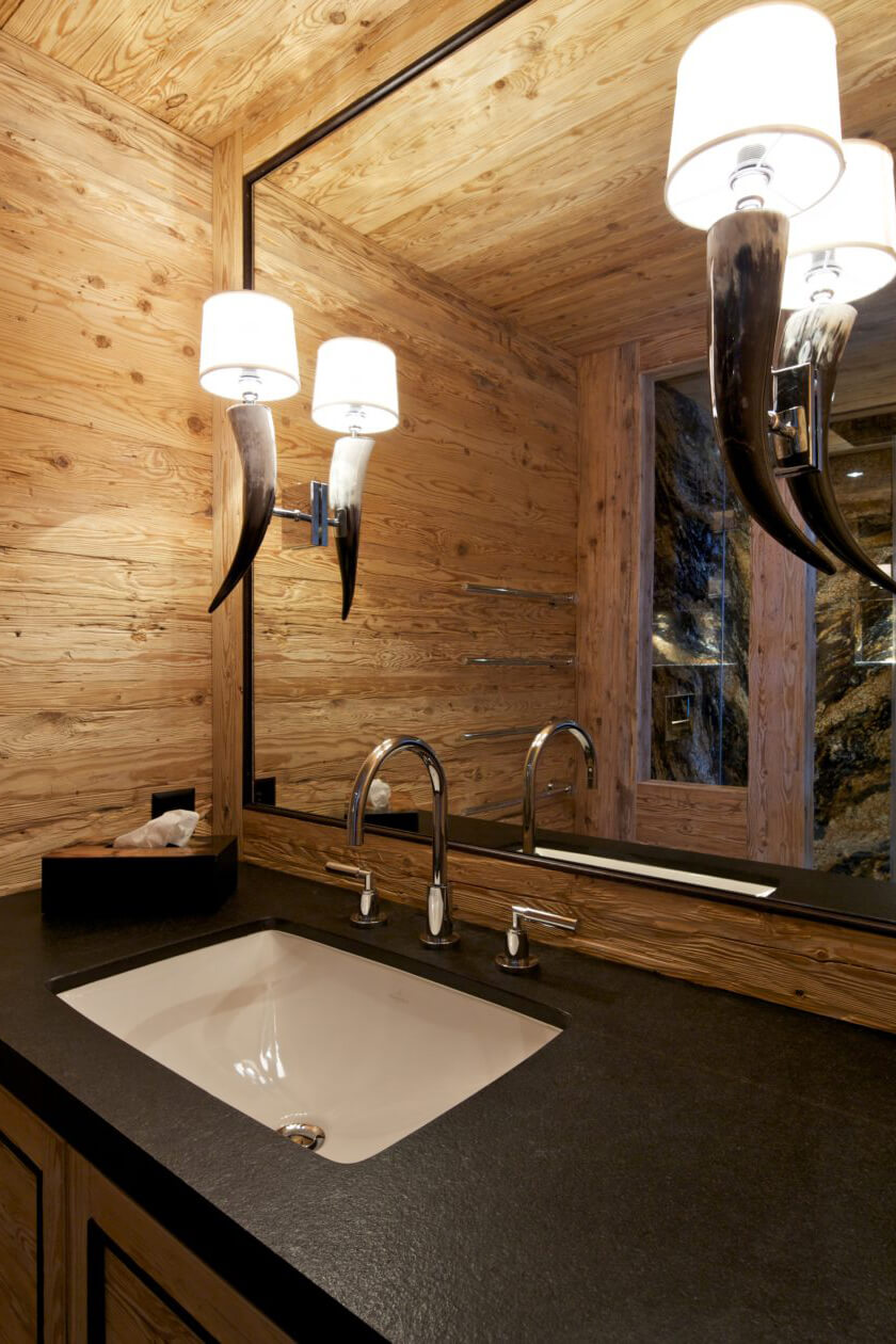 Chalet im Berner Oberland – Natursteinarbeiten