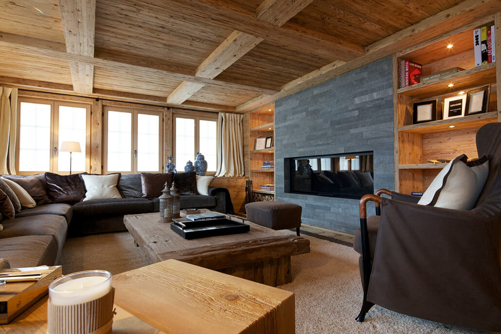 Chalet im Berner Oberland – Natursteinarbeiten