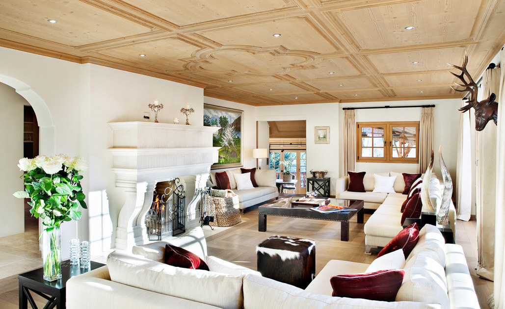 Chalet mit klassischem Cheminée