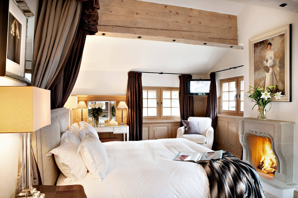 Chalet mit klassischem Cheminée