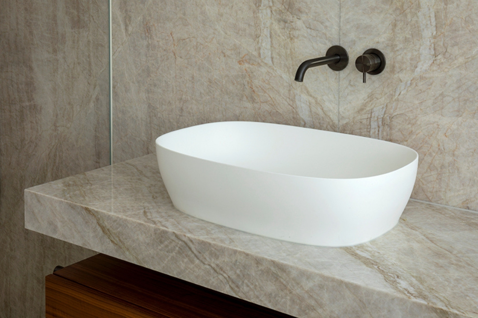 Bad Ideen für klassisches Marmorbad