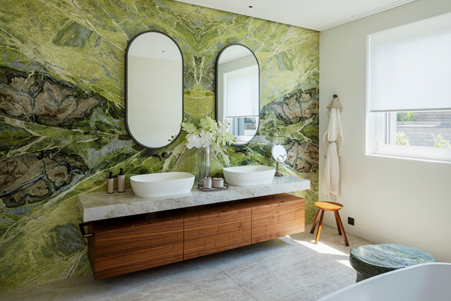 Bad Ideen für klassisches Marmorbad