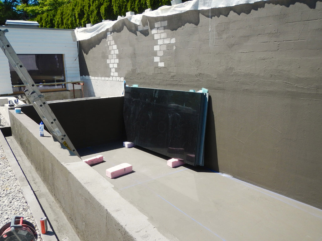 Aussenpool mit Whirlpool, Sauna