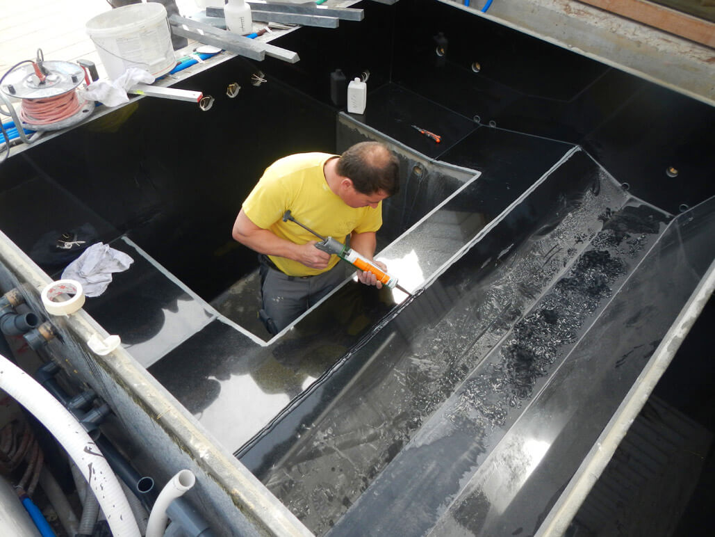 Aussenpool mit Whirlpool, Sauna